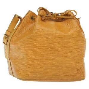 LOUIS VUITTON Epi Petit Noe Shoulder Bag Yellow M44109